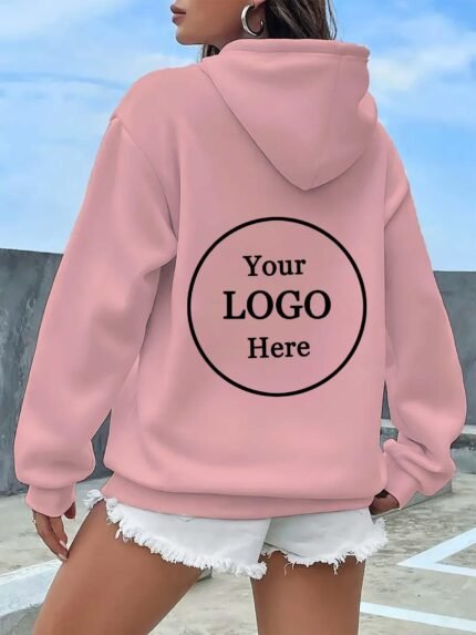 Custom Women'S Fleece-Lined Hoodie