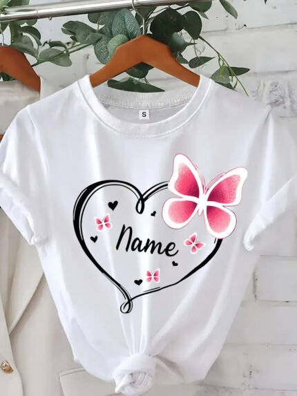 Personalized Custom Text T-shirt - Business Logo, Team Logo Clothing